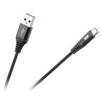 KABEL REBEL RB-6001-050-B USB/USB-C 0,5m BLACK